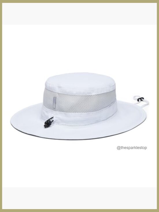 UPF 50 Sun Hat with Adjustable Drawcord, Nylon Material